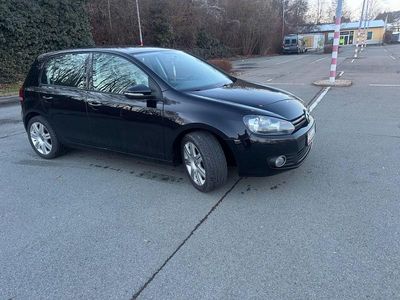Gebraucht VW Golf VI Trendline 80 PS (58 kW) 2009 Schwarz Kleinwagen