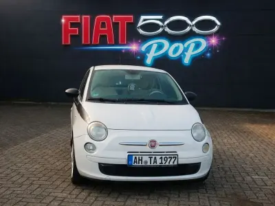 Gebraucht Fiat 500 Pop 69 PS (50 kW) 2008 Weiß Kleinwagen