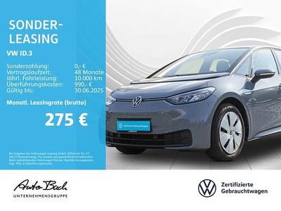 Gebraucht VW ID.3 Pure 110 kW (150 PS) 2022 Grau Kleinwagen