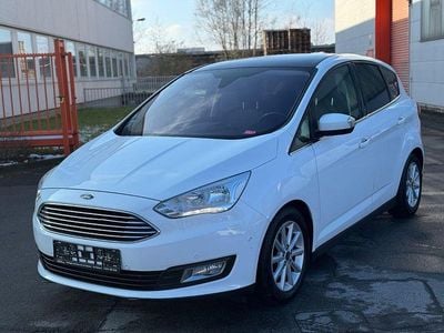 Weiß Gebraucht 2017 Ford C-MAX Titanium Van / Kleinbus | 10.490 € (Guter Preis)