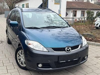 Gebraucht Mazda 5 Exclusive 116 PS (85 kW) 2007 Blau Van / Kleinbus