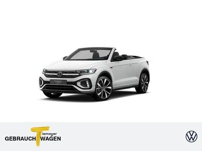 Gebraucht VW T-Roc Cabriolet R-line 150 PS (110 kW) 2025 Weiß Cabrio