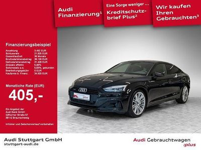 Gebraucht Audi A5 Sportback Advanced Plus 204 PS (150 kW) 2022 Mythosschwarz Kleinwagen