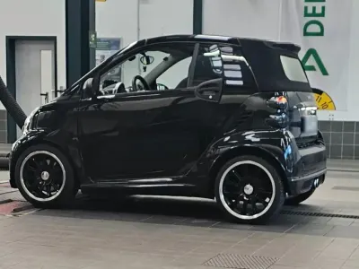 Gebraucht Smart ForTwo Cabrio Brabus Xclusive 98 PS (72 kW) 2007 Schwarz Cabrio