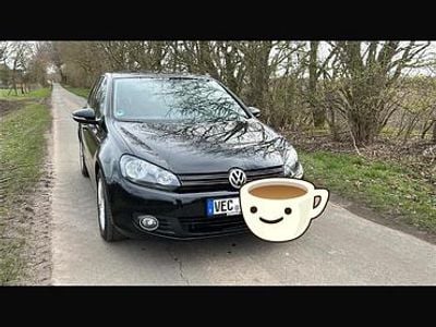 Usata VW Golf VI 102 CV (75 kW) 2009 Nero Utilitaria