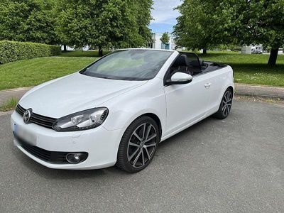 Gebraucht VW Golf Cabriolet Sportline 160 PS (117 kW) 2012 Weiß Cabrio
