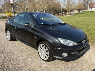 Gebraucht Peugeot 206 CC Platinum 109 PS (80 kW) 2007 Schwarz Cabrio
