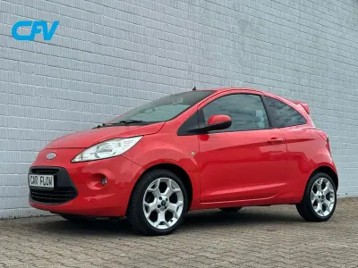 Gebraucht Ford Ka Titanium 69 PS (50 kW) 2009 Rot Kleinwagen