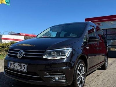 Occasion VW Caddy Maxi Highline 150 PK (110 kW) 2018 Zwart MPV