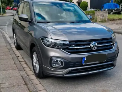 Gebraucht VW T-Cross R-line 116 PS (85 kW) 2019 Grau SUV