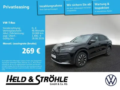 Neu VW T-Roc Cabriolet 116 PS (85 kW) 2026 Schwarz SUV
