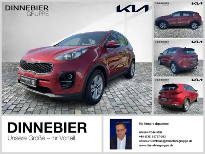 Usado Kia Sportage Vision 132 HP (97 kW) 2017 Vermelho SUV