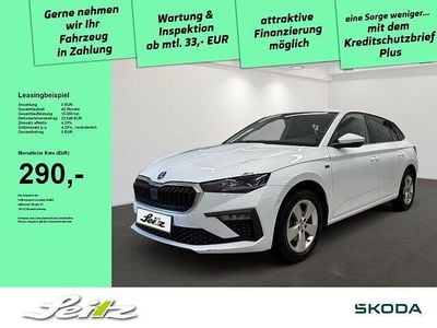 Gebraucht Skoda Scala Drive 116 PS (85 kW) 2024 Moonweiss metallic Kleinwagen
