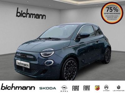 Grün Gebraucht 2022 Fiat 500e La Prima Kleinwagen | 18.990 € (Fairer Preis)