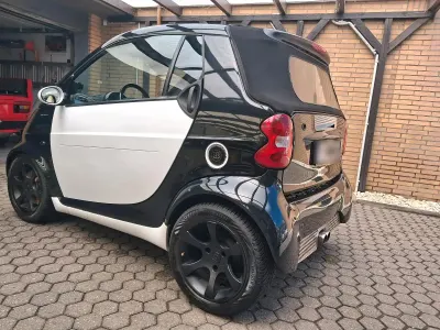Gebraucht Smart ForTwo Cabrio Brabus 55 PS (40 kW) 2001 Schwarz Cabrio