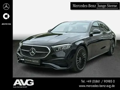 Brugt Mercedes E220 AMG 197 HK (144 kW) 2025 Sort Sedan