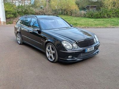 Begagnad Mercedes E55 AMG AMG 544 HK (400 kW) 2003 Svart Sedan