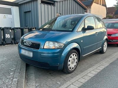 Brugt Audi A2 75 HK (55 kW) 2001 Blå Hatchback