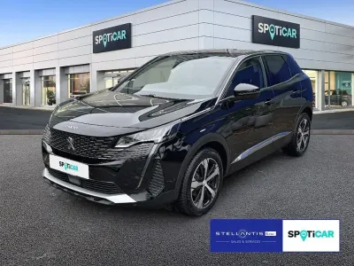 Gebraucht Peugeot 3008 Allure 131 PS (96 kW) 2023 Schwarz SUV