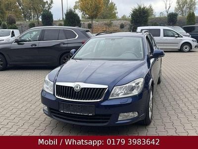 Gebraucht Skoda Octavia Elegance 160 PS (117 kW) 2010 Storm blue metallic Kombi