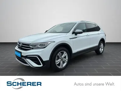 Gebraucht VW Tiguan Allspace Elegance 200 PS (147 kW) 2022 Pure white SUV