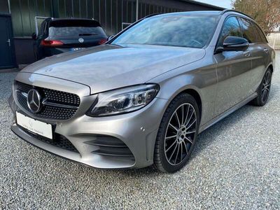 gebraucht Mercedes C220 T d 4Matic AMG*Burmester*Pano*ACC*Night*SH