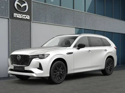 Neu Mazda CX-80 Homura-Line 254 PS (186 kW) 2026 Rhodium white SUV