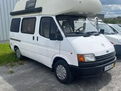 Gebraucht Ford Transit 69 PS (50 kW) 1991 Weiß Limousine