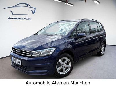 Gebraucht VW Touran Comfortline 150 PS (110 kW) 2018 Blau Van / Kleinbus