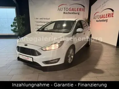 Gebraucht Ford Focus Titanium 150 PS (110 kW) 2018 Frozen white Limousine