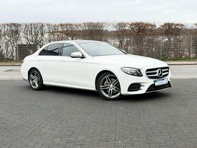 Gebraucht Mercedes E220 AMG line 194 PS (142 kW) 2016 Weiß Limousine