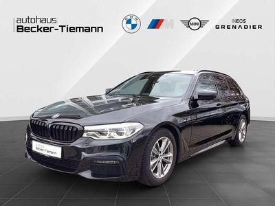 Gebraucht BMW 520 M Sport 190 PS (139 kW) 2020 Saphirschwarz Kombi