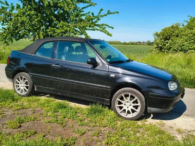 Gebraucht VW Golf Cabriolet Edition 116 PS (85 kW) 2002 Schwarz Cabrio