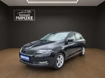 Gebraucht Skoda Rapid Clever 95 PS (69 kW) 2018 Schwarzmagic perleffekt Kleinwagen