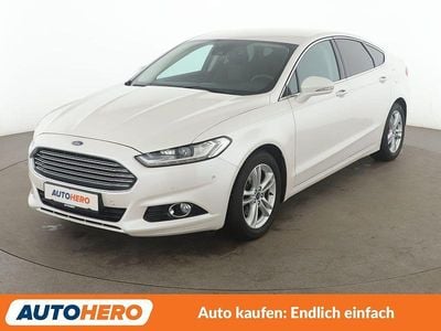 Gebraucht Ford Mondeo Titanium 179 PS (131 kW) 2015 Weiß Limousine