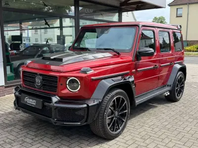 Gebraucht Mercedes G500 AMG 421 PS (309 kW) 2022 Designo hyazinthrot metallic SUV