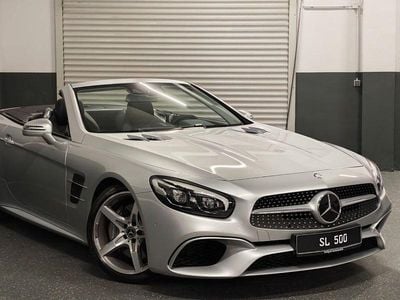 Usata Mercedes SL500 AMG 455 CV (334 kW) 2020 Argento Cabrio