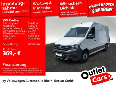 Gebraucht VW Crafter 140 PS (102 kW) 2021 Candyweiß Van