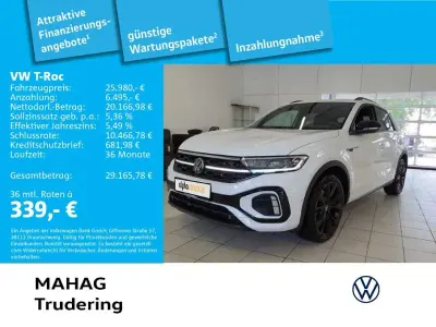 Gebraucht VW T-Roc IQ Drive 150 PS (110 kW) 2023 Weiß SUV