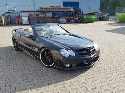 Gebraucht Mercedes SL500 306 PS (225 kW) 2004 Schwarz Cabrio