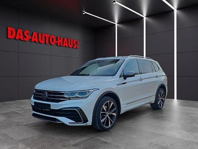 Gebraucht VW Tiguan Allspace R-line 200 PS (147 kW) 2022 Weiß SUV