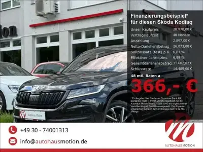 Gebraucht Skoda Kodiaq SportLine 190 PS (139 kW) 2019 Schwarzmagic perleffekt SUV