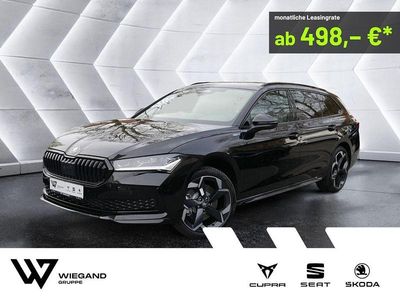 Neu Skoda Superb SportLine 204 PS (150 kW) 2026 Schwarz Kombi
