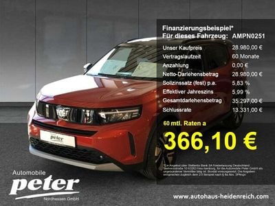Usata Opel Frontera 83 kW (113 CV) 2025 Arancione SUV