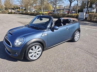 Usata Mini Cooper S Cabriolet 174 CV (127 kW) 2009 Blu Cabrio