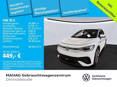 Second-hand VW ID.5 IQ Drive 150 kW (204 CP) 2023 Alb SUV