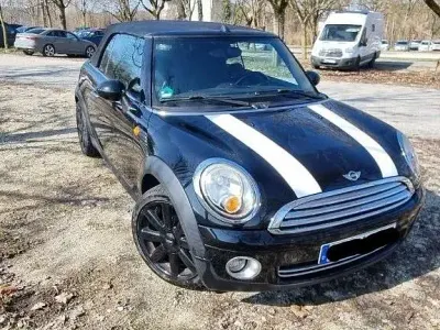 Used Mini Cooper Cabriolet 122 HP (89 kW) 2009 Black Cabriolet