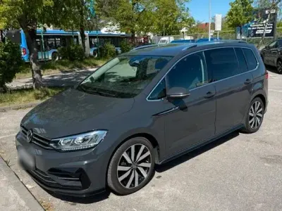 Gebraucht VW Touran R-line 150 PS (110 kW) 2021 Grau Van / Kleinbus