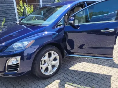 Gebraucht Mazda CX-7 Exclusive-Line 173 PS (127 kW) 2010 Blau SUV