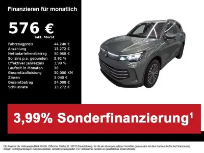 Brugt VW Tiguan Elegance 204 HK (150 kW) 2025 Grøn SUV